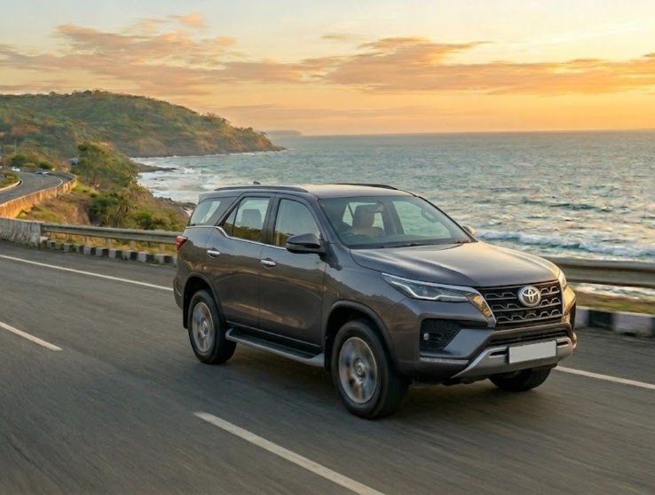 Toyota Fortuner self drive car in Goa